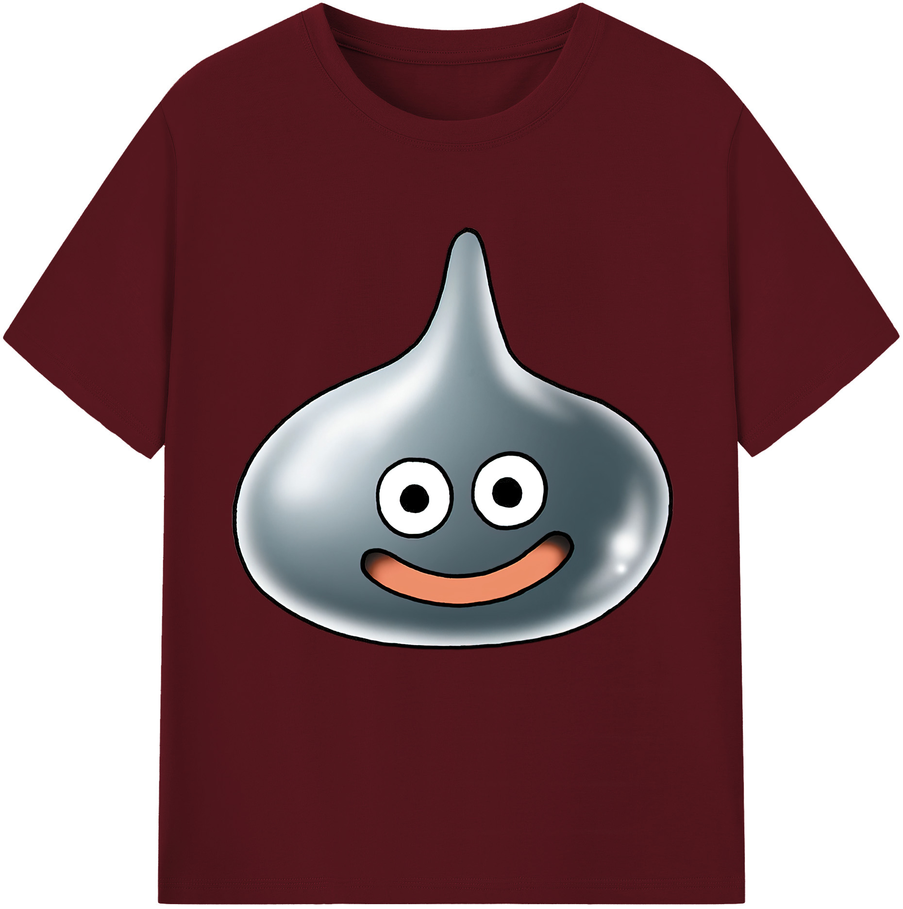 （画像用） ドラゴンクエスト Doragon Kuesuto Dragon Quest 綿100％半袖Tシャツ（フロントプリント）